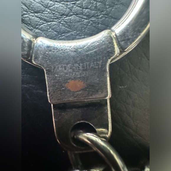 Louis Vuitton Silver Initials Palladium Keychain Bag Charm - Picture 5 of 6